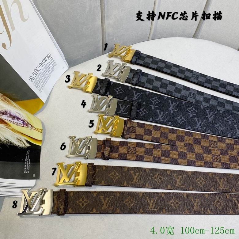 LV Belt 40mmX95-125CM 7D (394)